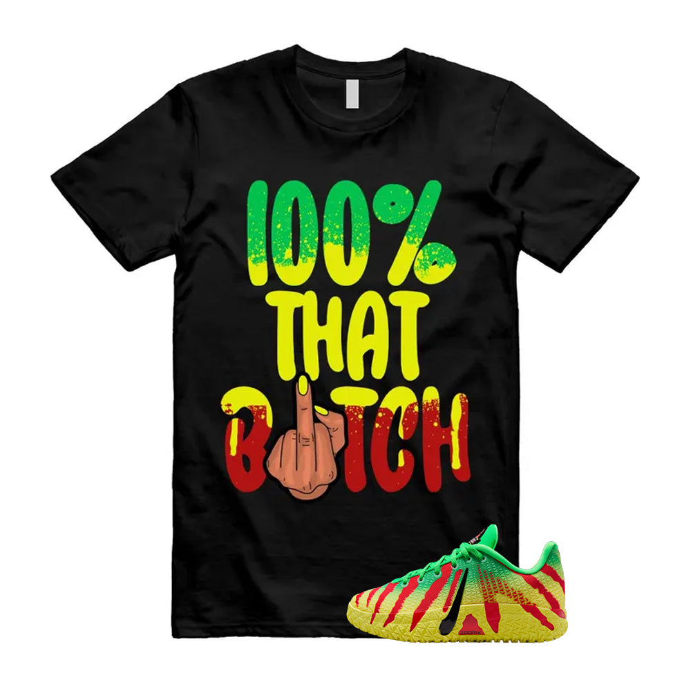 Ja 3 Explorer Green Spark Black University Red Dynamic Yellow 2026 Shirt To Match 100 T-Shirt