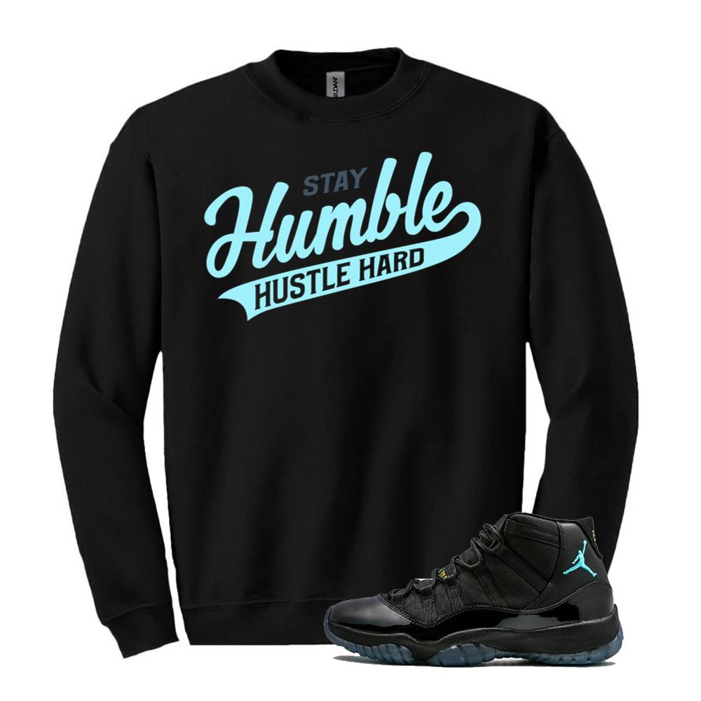 11 Retro Gamma Blue Sweatshirt To Match Stay Humble Sweatshirt 2025
