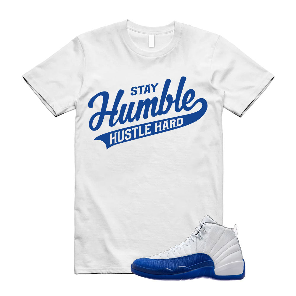Jordan 12 Retro Blueberry T Shirt To Match Stay Humble T-Shirt 2024