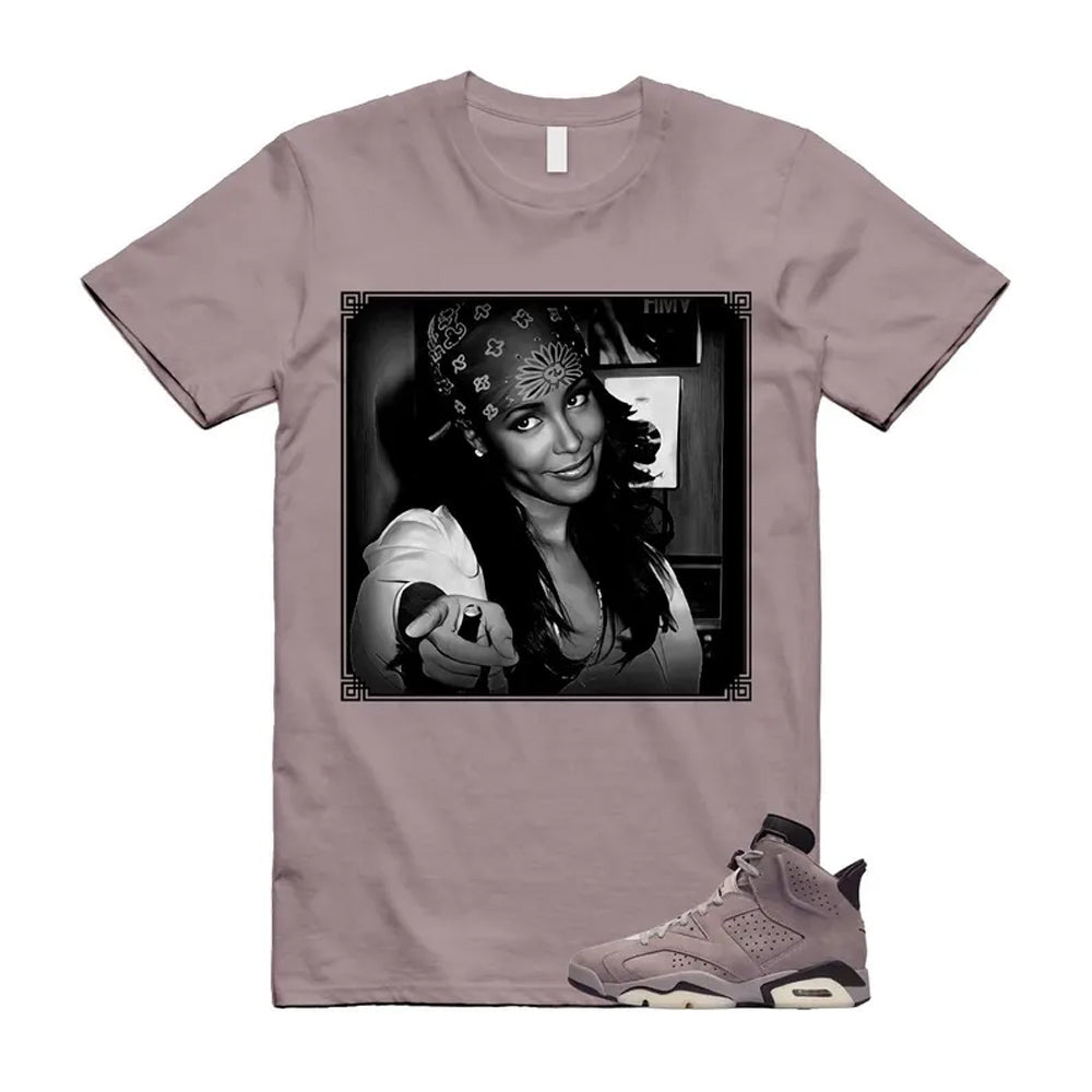6 Smokey Mauve Black Diffused Taupe Cameo Rose Shirt To Match Liyah T-shirt 2026