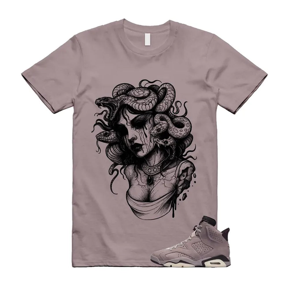 6 Smokey Mauve Black Diffused Taupe Cameo Rose Shirt To Match Snakes T-shirt 2026