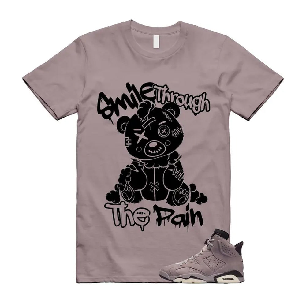6 Smokey Mauve Black Diffused Taupe Cameo Rose Shirt To Match Smile Through The Pain T-shirt 2026