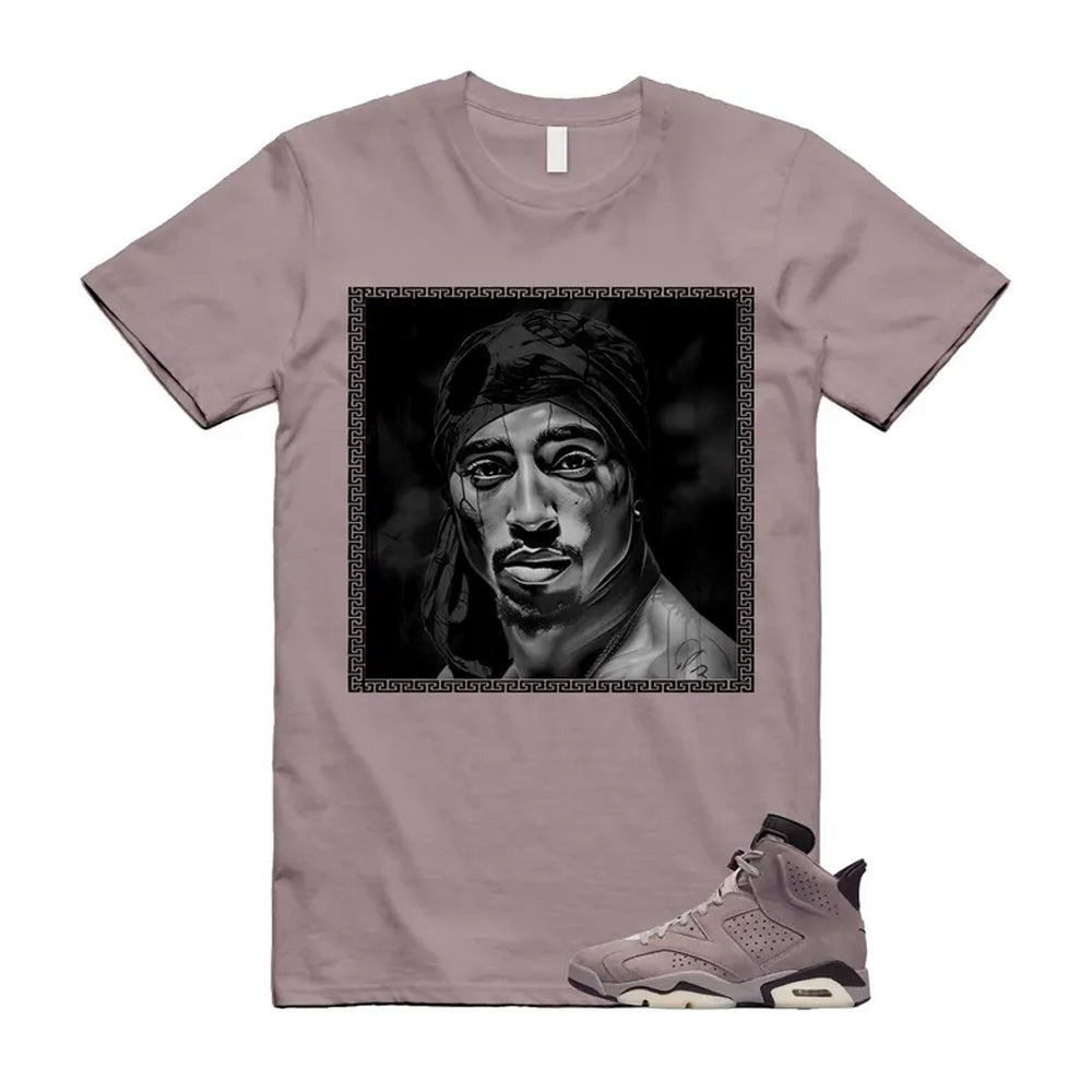 6 Smokey Mauve Black Diffused Taupe Cameo Rose Shirt To Match Pac T-shirt 2026