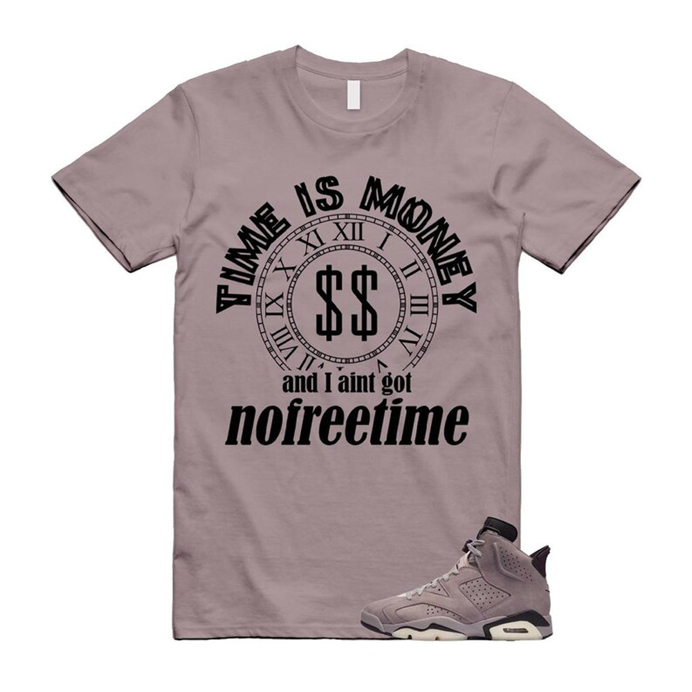 6 Smokey Mauve Black Diffused Taupe Cameo Rose Shirt To Match Time Is Money T-shirt 2026