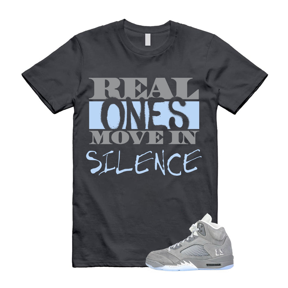 Air Jordan 5 Wolf Grey Shirt To Match Real T-Shirt 2026