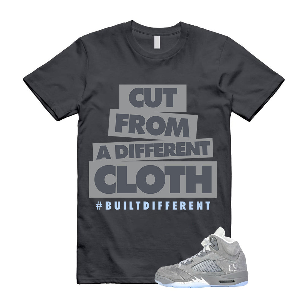 Air Jordan 5 Wolf Grey Shirt To Match Cloth T-Shirt 2026