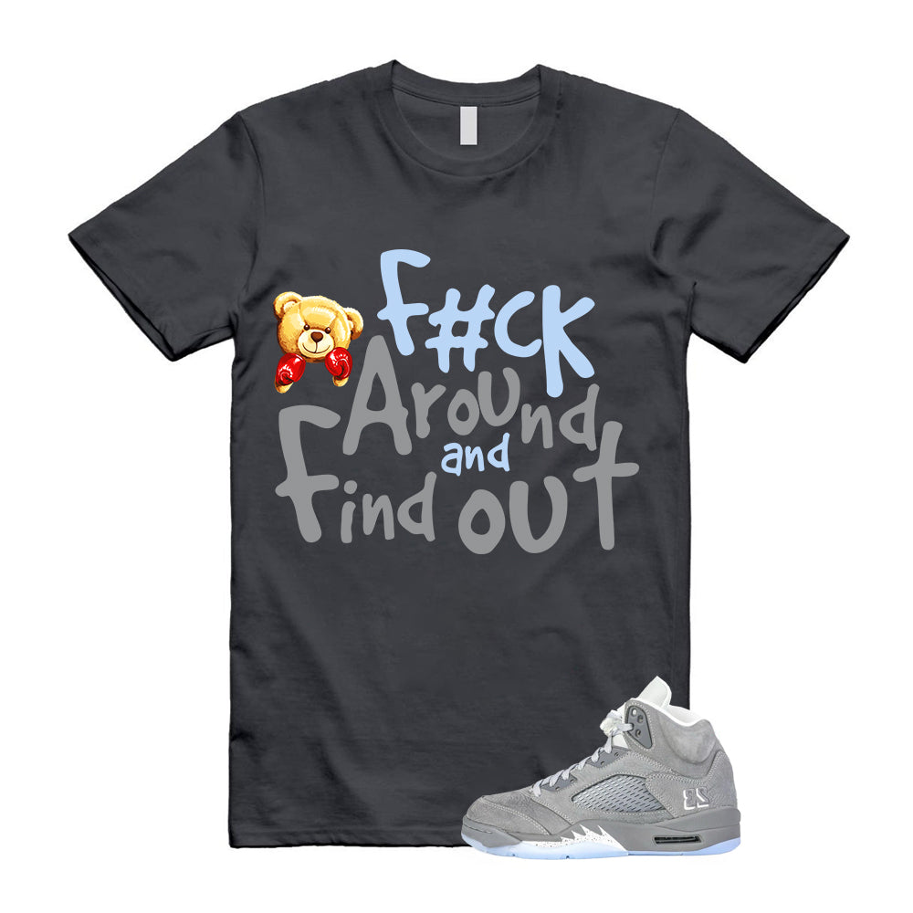 Air Jordan 5 Wolf Grey Shirt To Match Fck T-Shirt 2026