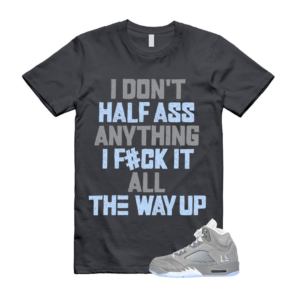 Air Jordan 5 Wolf Grey Shirt To Match Hafl T-Shirt 2026