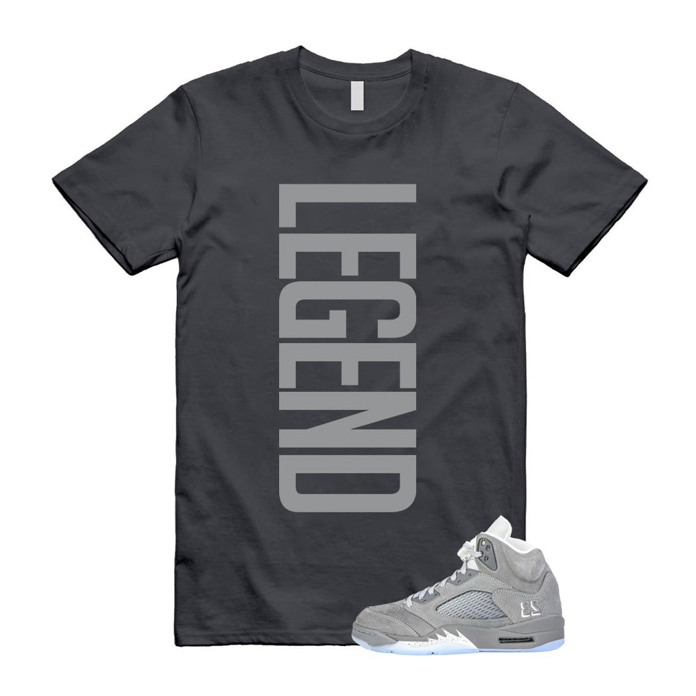 Air Jordan 5 Wolf Grey Shirt To Match Legend T-Shirt 2026