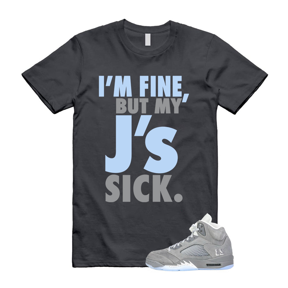 Air Jordan 5 Wolf Grey Shirt To Match Sick Js T-Shirt 2026
