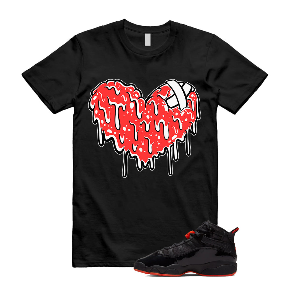 Jordan 6 Rings Black Infrared Shirt To Match Broken Heart T-Shirt 2026
