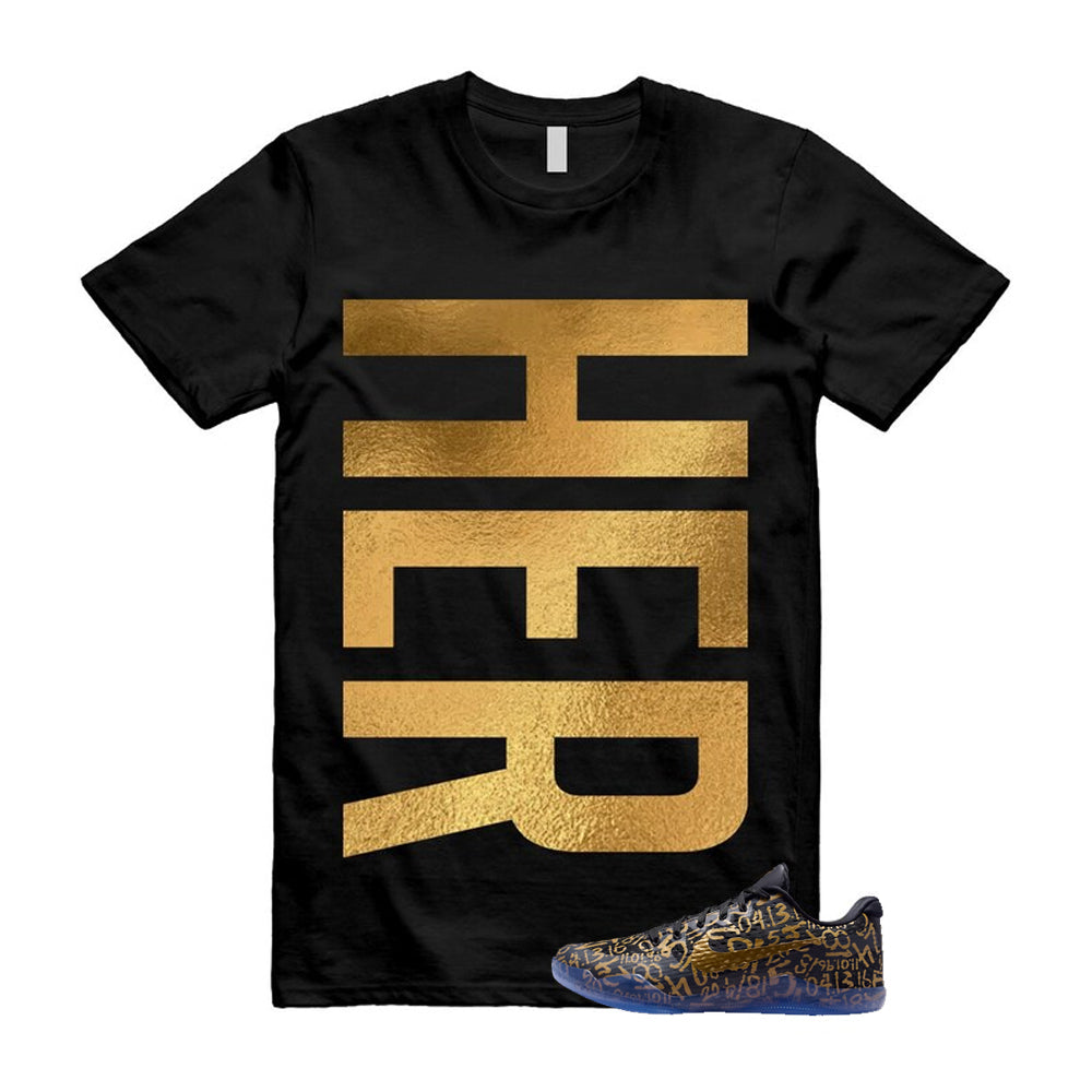 11 Protro Black And Metallic Gold 2026 Shirt To Match Her T-Shirt