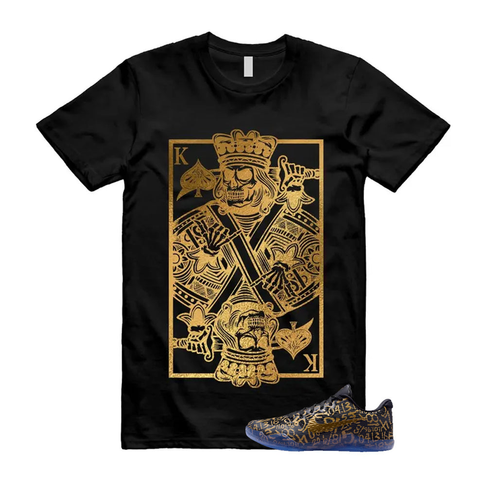 11 Protro Black And Metallic Gold 2026 Shirt To Match King Card T-Shirt