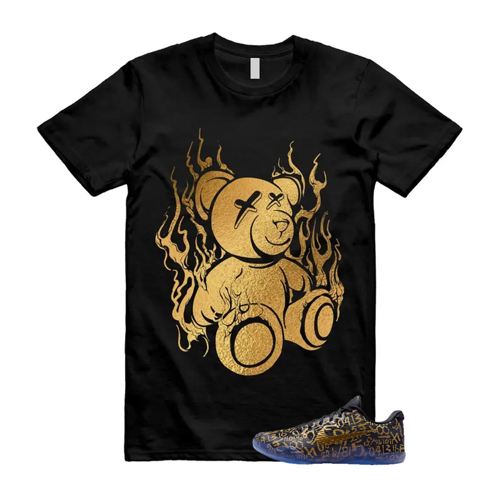 11 Protro Black And Metallic Gold 2026 Shirt To Match Lit T-Shirt