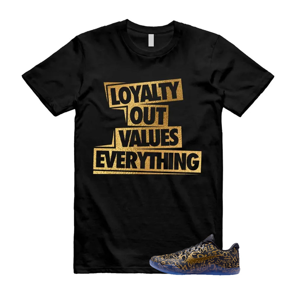 11 Protro Black And Metallic Gold 2026 Shirt To Match Love T-Shirt