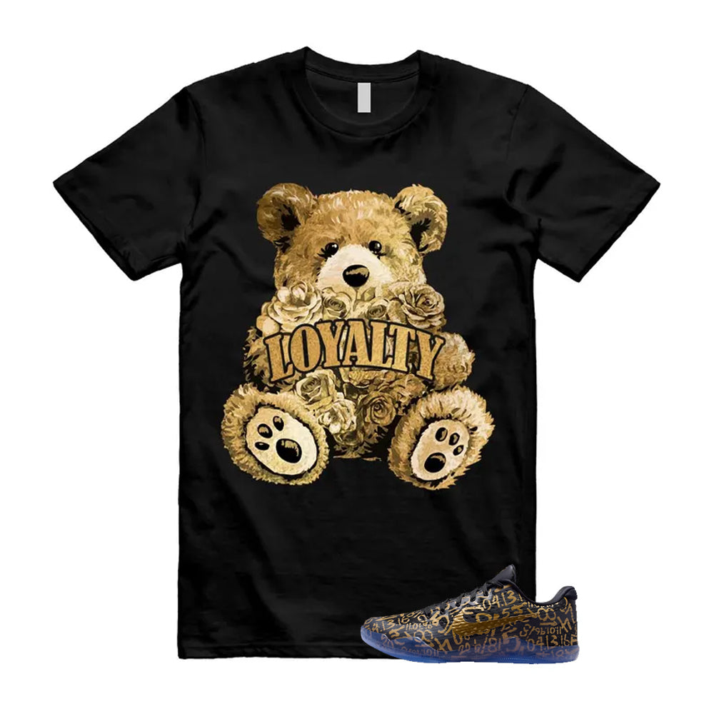 11 Protro Black And Metallic Gold 2026 Shirt To Match Loyalty T-Shirt