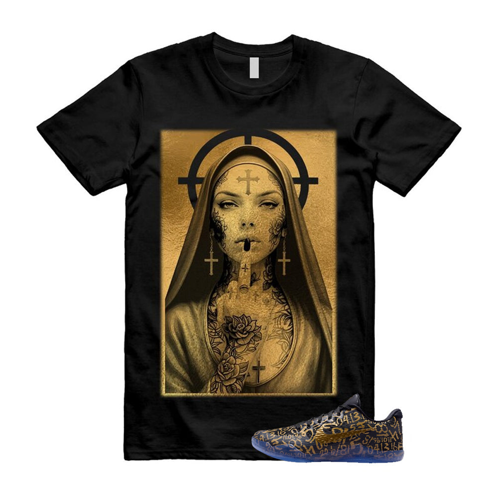 11 Protro Black And Metallic Gold 2026 Shirt To Match Nun T-Shirt