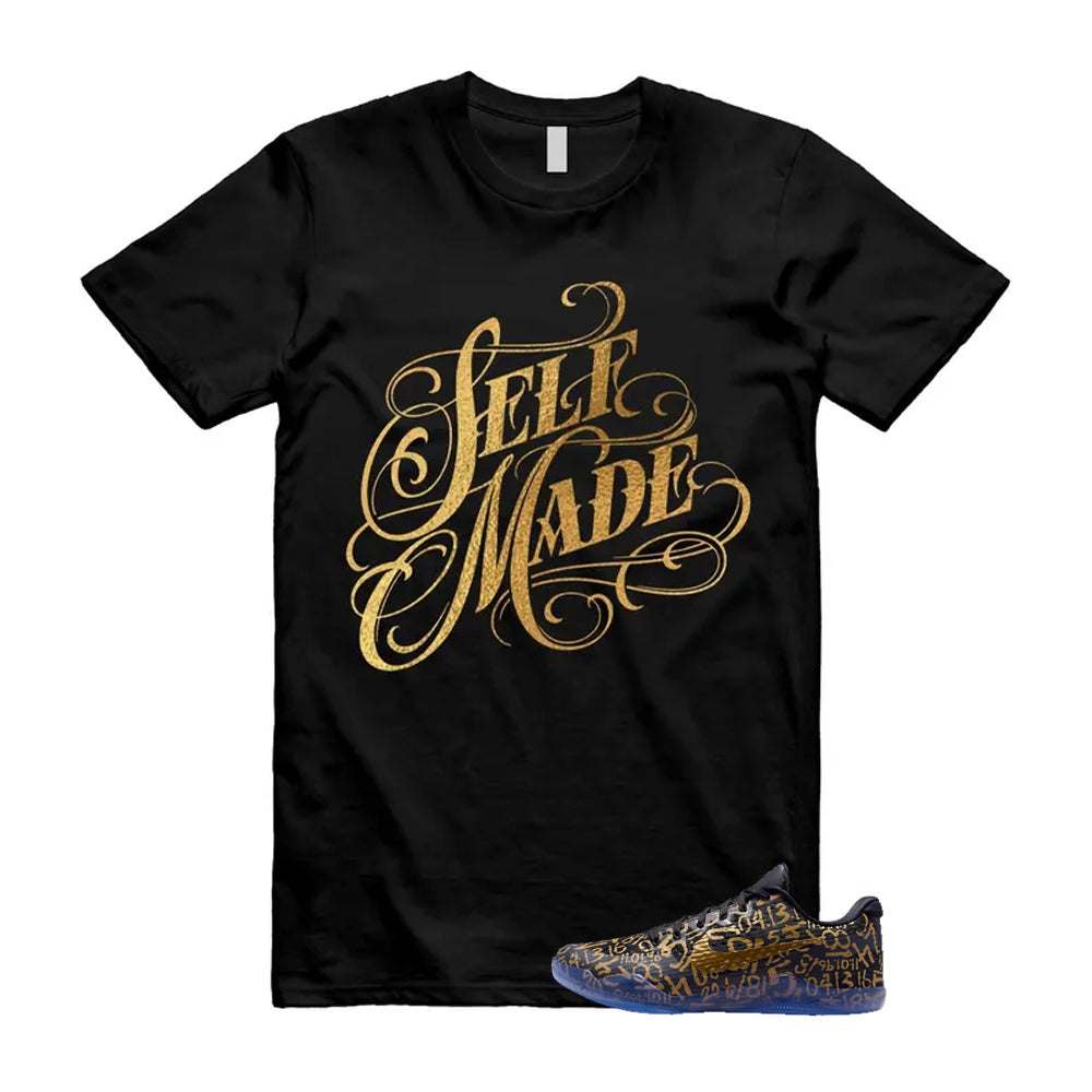 11 Protro Black And Metallic Gold 2026 Shirt To Match Self Made T-Shirt