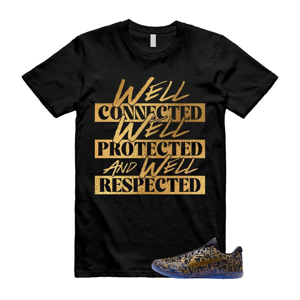 11 Protro Black And Metallic Gold 2026 Shirt To Match Well T-Shirt