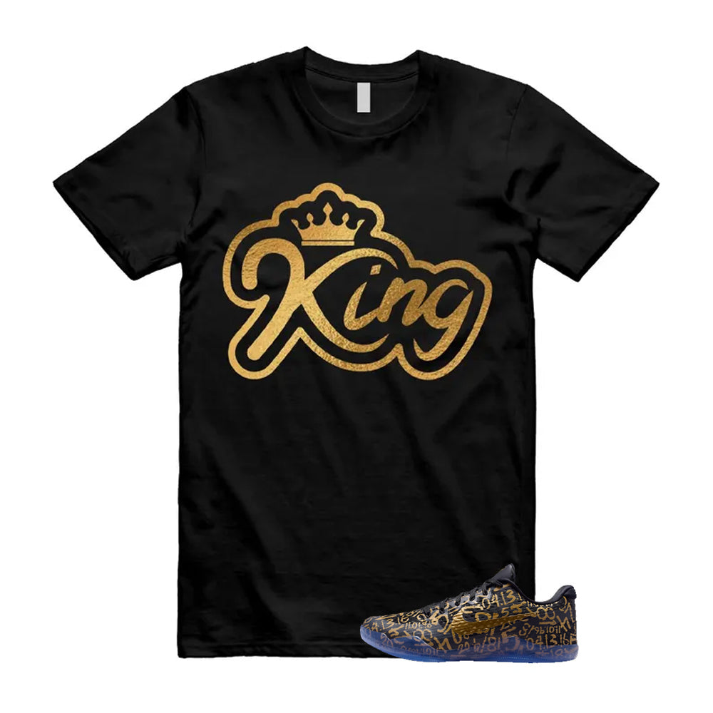 11 Protro Black And Metallic Gold 2026 Shirt To Match King T-Shirt