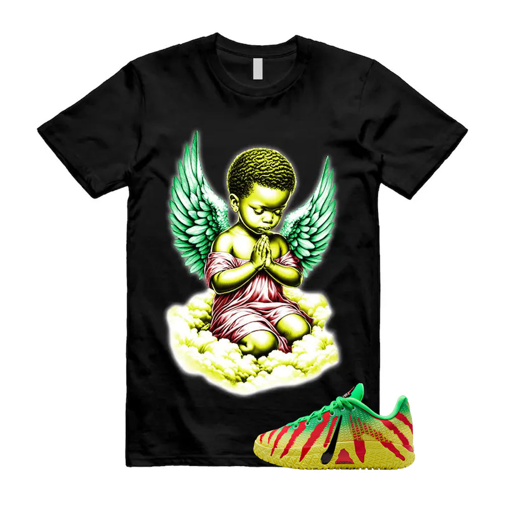 Ja 3 Explorer Green Spark Black University Red Dynamic Yellow 2026 Shirt To Match Angel T-Shirt