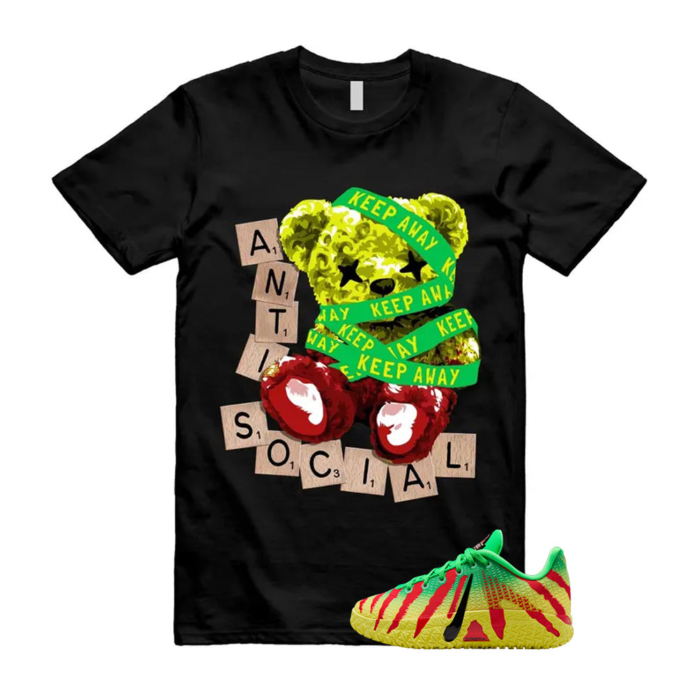 Ja 3 Explorer Green Spark Black University Red Dynamic Yellow 2026 Shirt To Match Anti Social T-Shirt