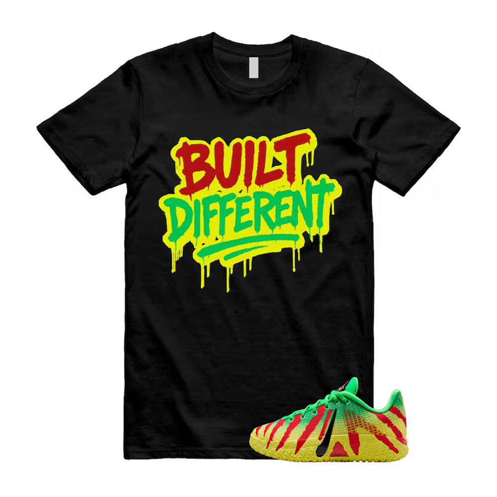 Ja 3 Explorer Green Spark Black University Red Dynamic Yellow 2026 Shirt To Match Built Different T-Shirt
