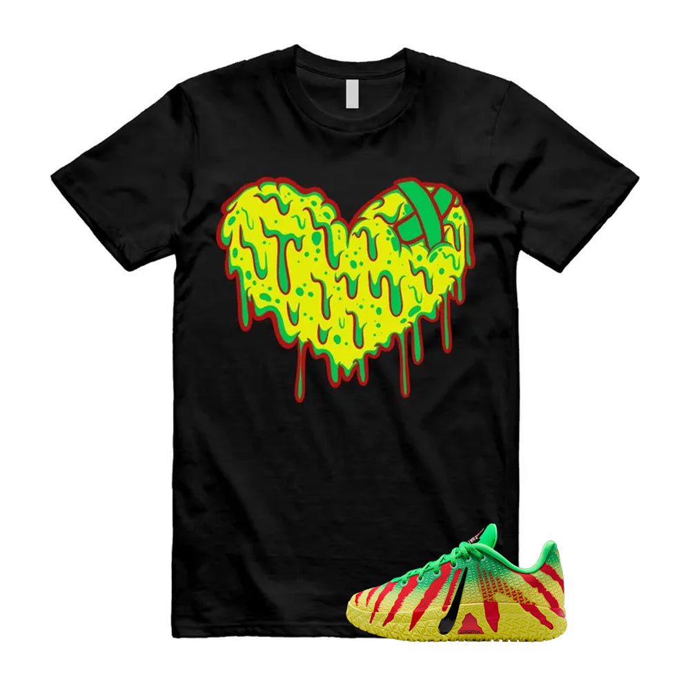 Ja 3 Explorer Green Spark Black University Red Dynamic Yellow 2026 Shirt To Match Drippy Heart T-Shirt