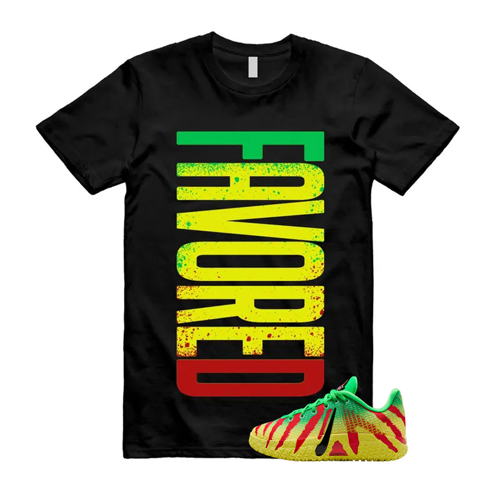 Ja 3 Explorer Green Spark Black University Red Dynamic Yellow 2026 Shirt To Match Favored T-Shirt