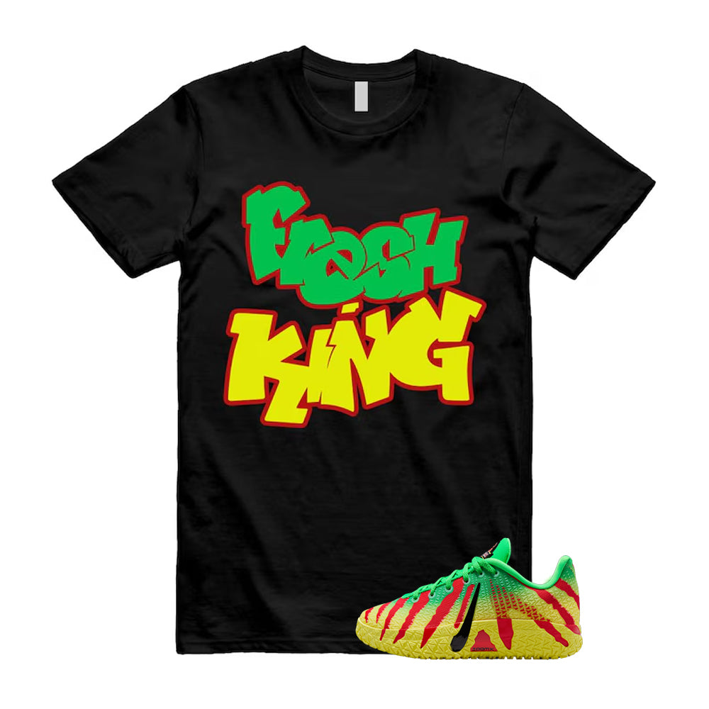 Ja 3 Explorer Green Spark Black University Red Dynamic Yellow 2026 Shirt To Match Fresh King T-Shirt