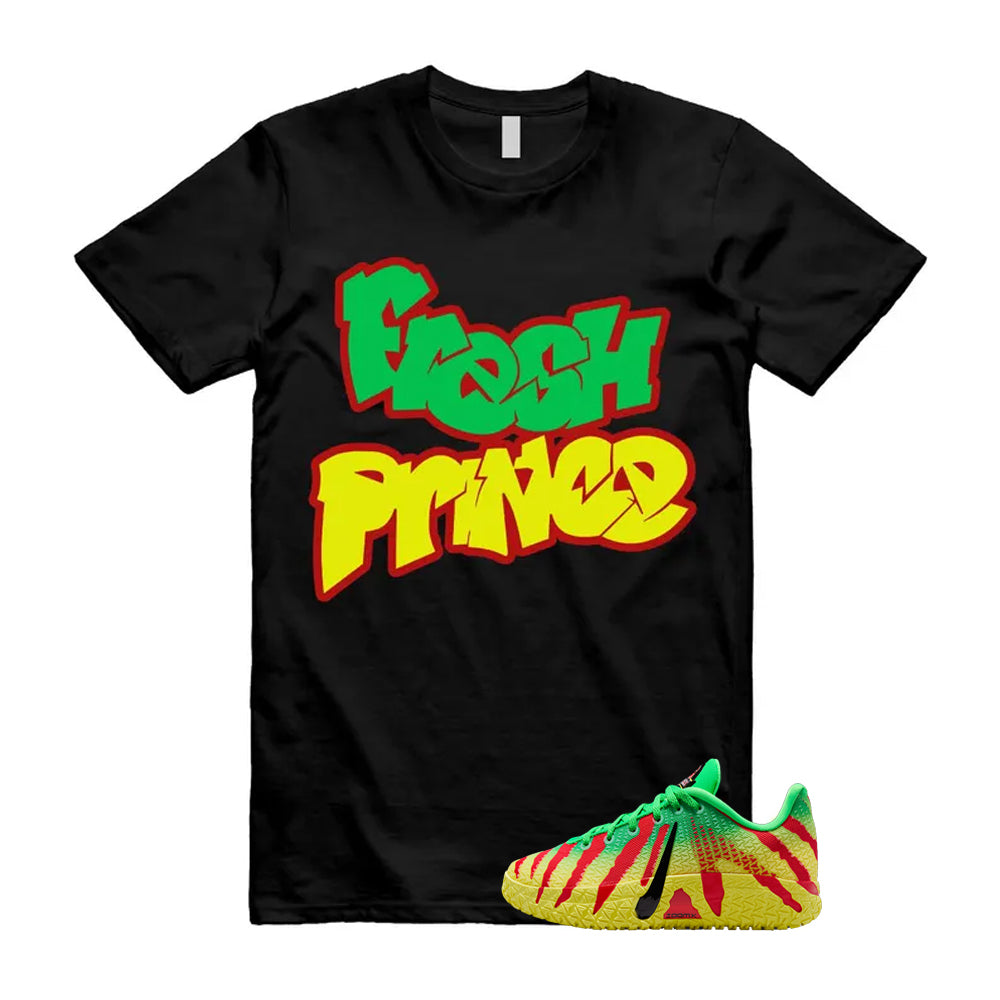 Ja 3 Explorer Green Spark Black University Red Dynamic Yellow 2026 Shirt To Match Fresh Prince T-Shirt
