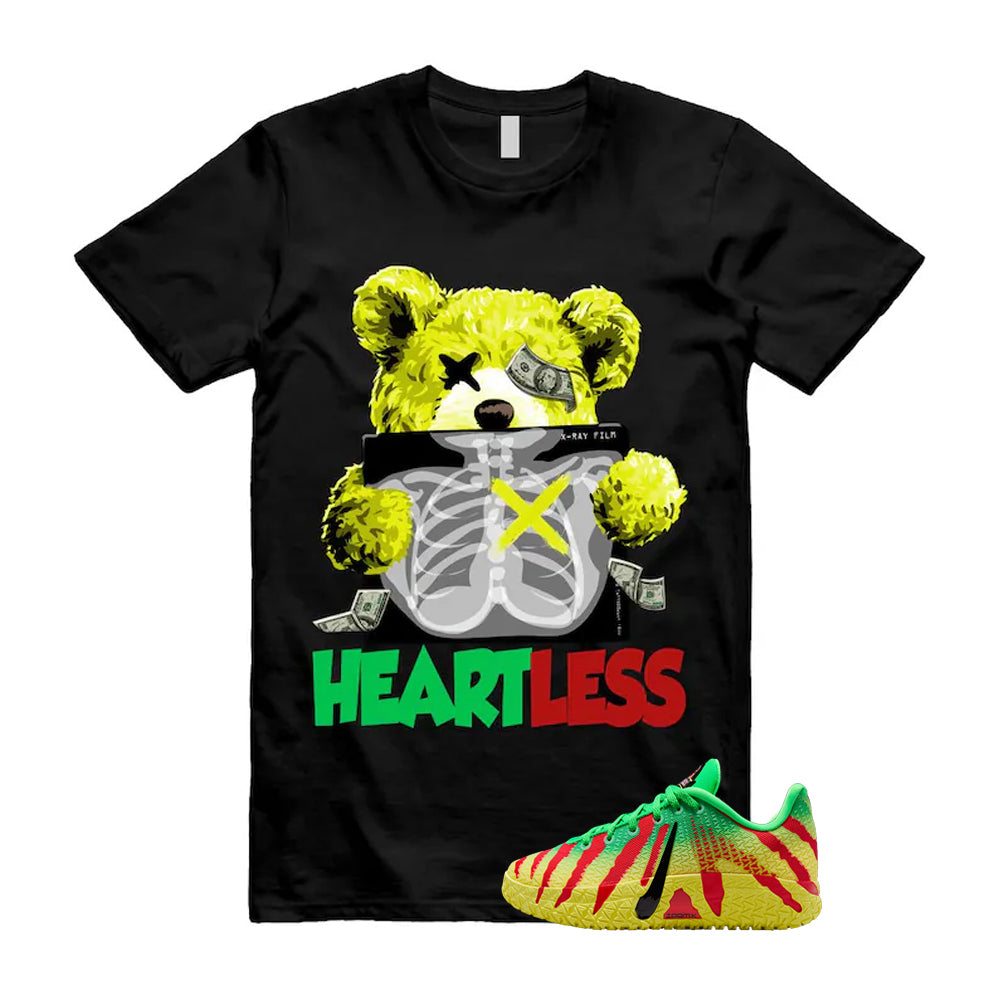 Ja 3 Explorer Green Spark Black University Red Dynamic Yellow 2026 Shirt To Match Heartless T-Shirt