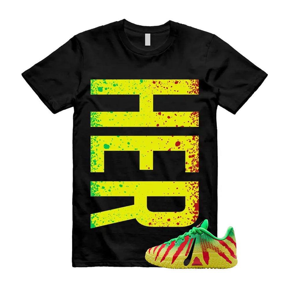 Ja 3 Explorer Green Spark Black University Red Dynamic Yellow 2026 Shirt To Match Her T-Shirt