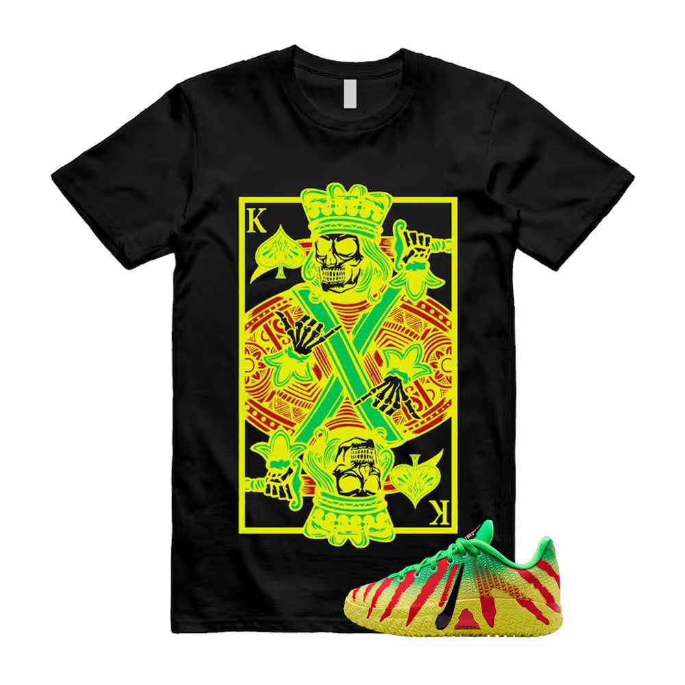 Ja 3 Explorer Green Spark Black University Red Dynamic Yellow 2026 Shirt To Match King Card T-Shirt