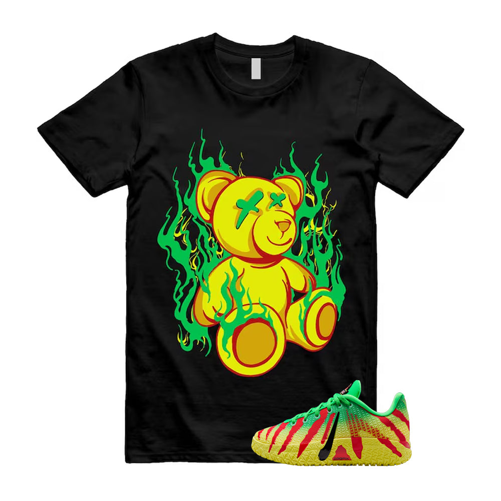 Ja 3 Explorer Green Spark Black University Red Dynamic Yellow 2026 Shirt To Match Lit T-Shirt