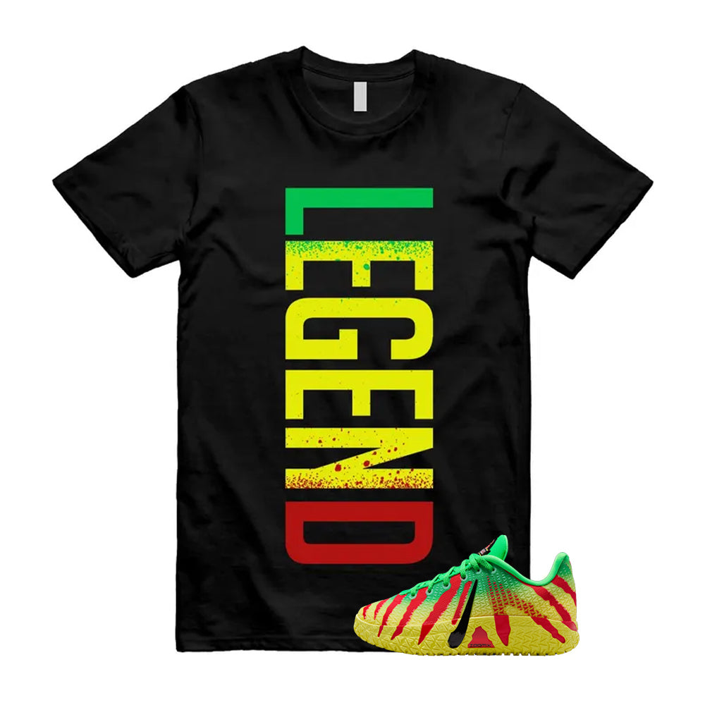Ja 3 Explorer Green Spark Black University Red Dynamic Yellow 2026 Shirt To Match Legend T-Shirt
