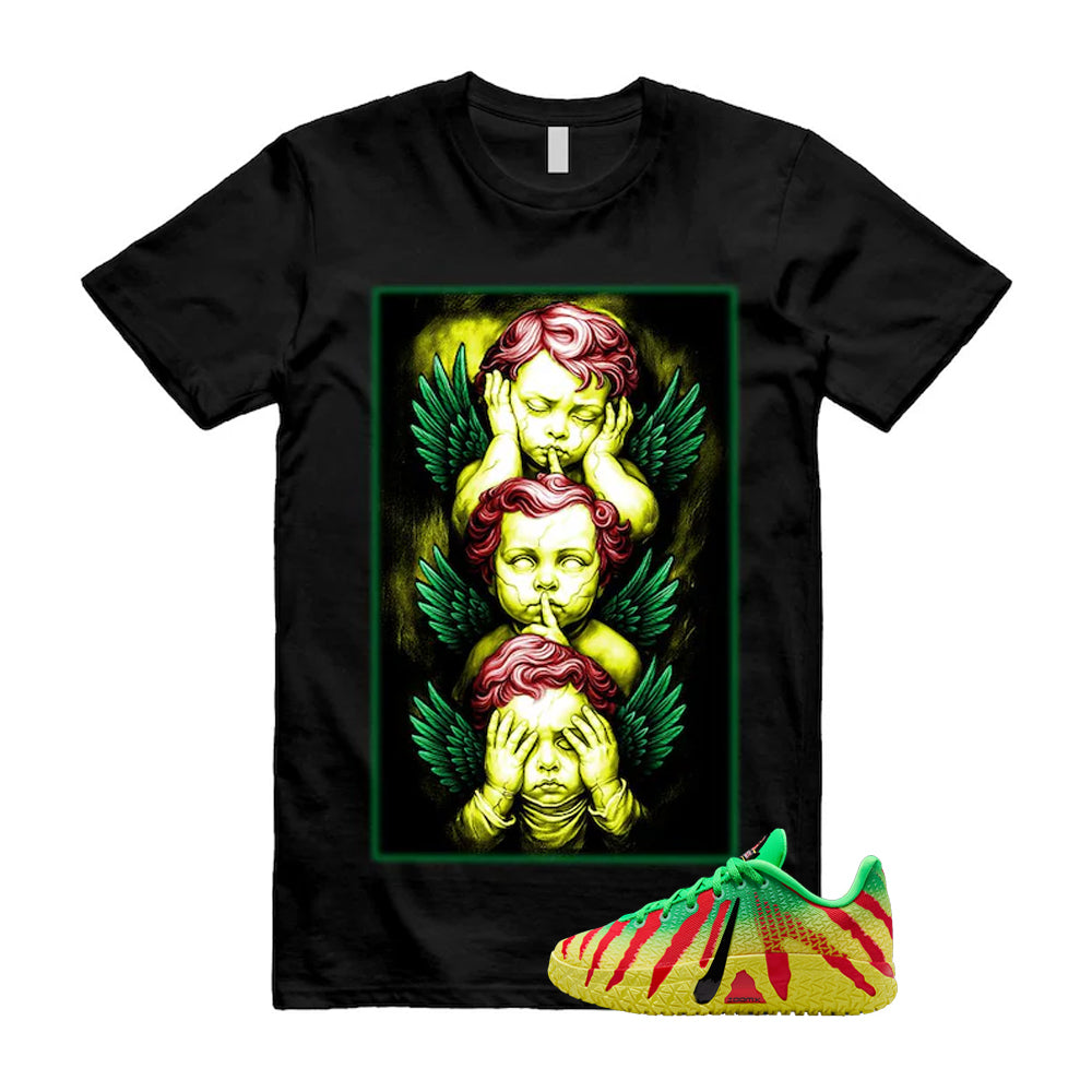 Ja 3 Explorer Green Spark Black University Red Dynamic Yellow 2026 Shirt To Match No Evil T-Shirt