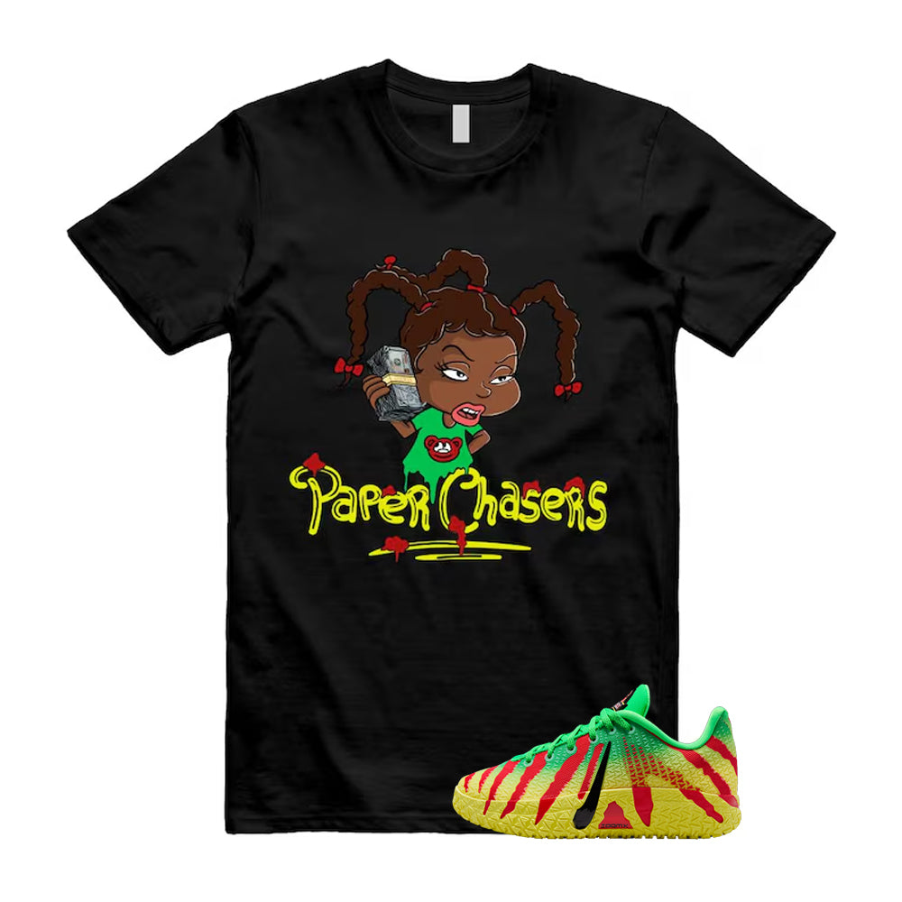 Ja 3 Explorer Green Spark Black University Red Dynamic Yellow 2026 Shirt To Match Paper Chasers T-Shirt