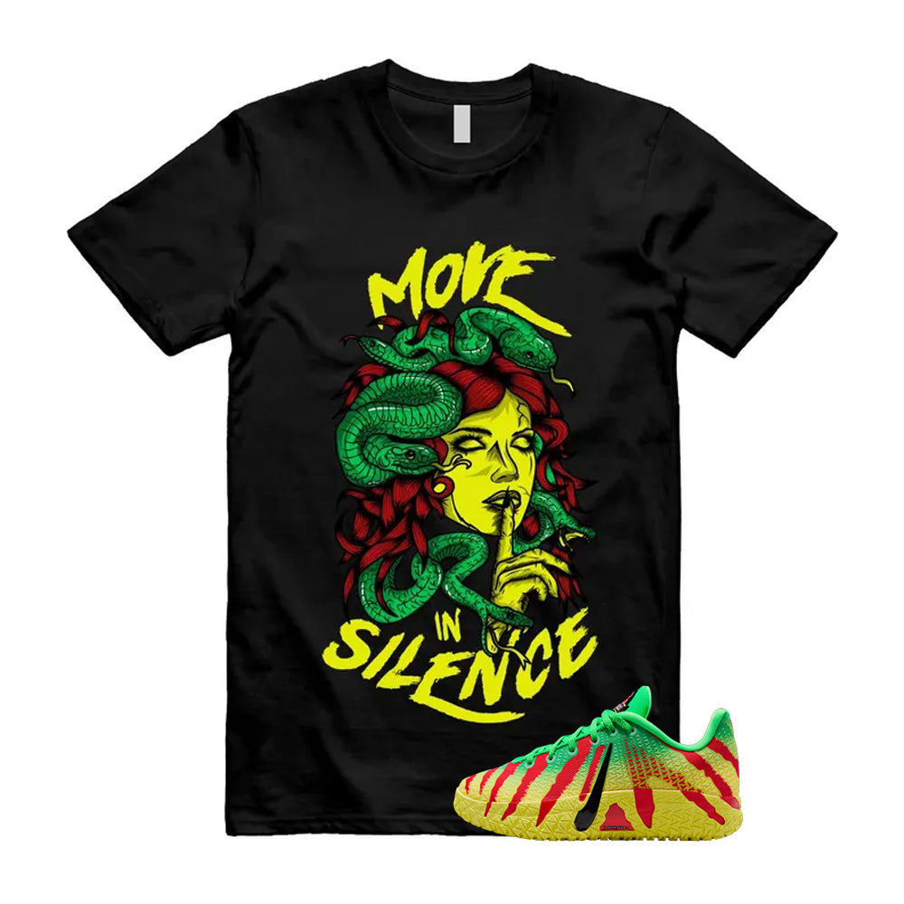 Ja 3 Explorer Green Spark Black University Red Dynamic Yellow 2026 Shirt To Match Move In Silence T-Shirt