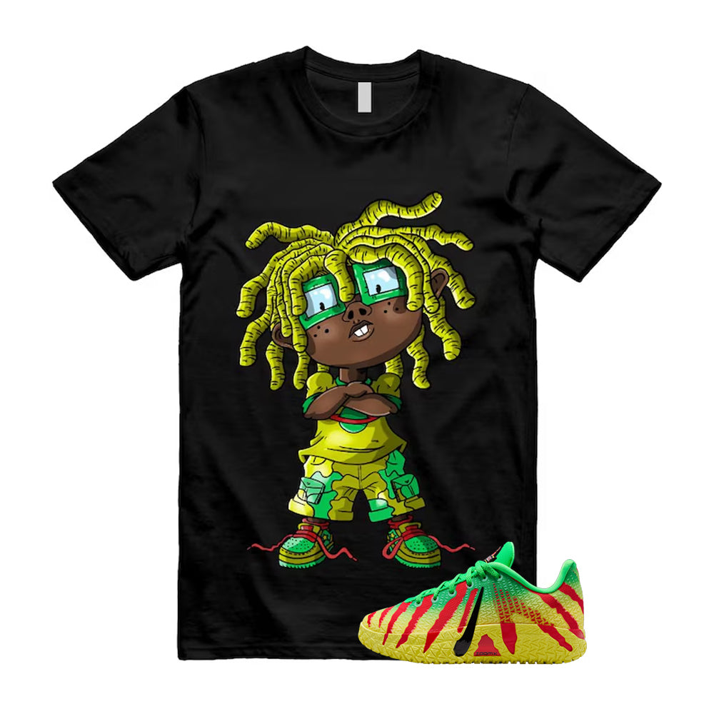 Ja 3 Explorer Green Spark Black University Red Dynamic Yellow 2026 Shirt To Match Chongo T-Shirt