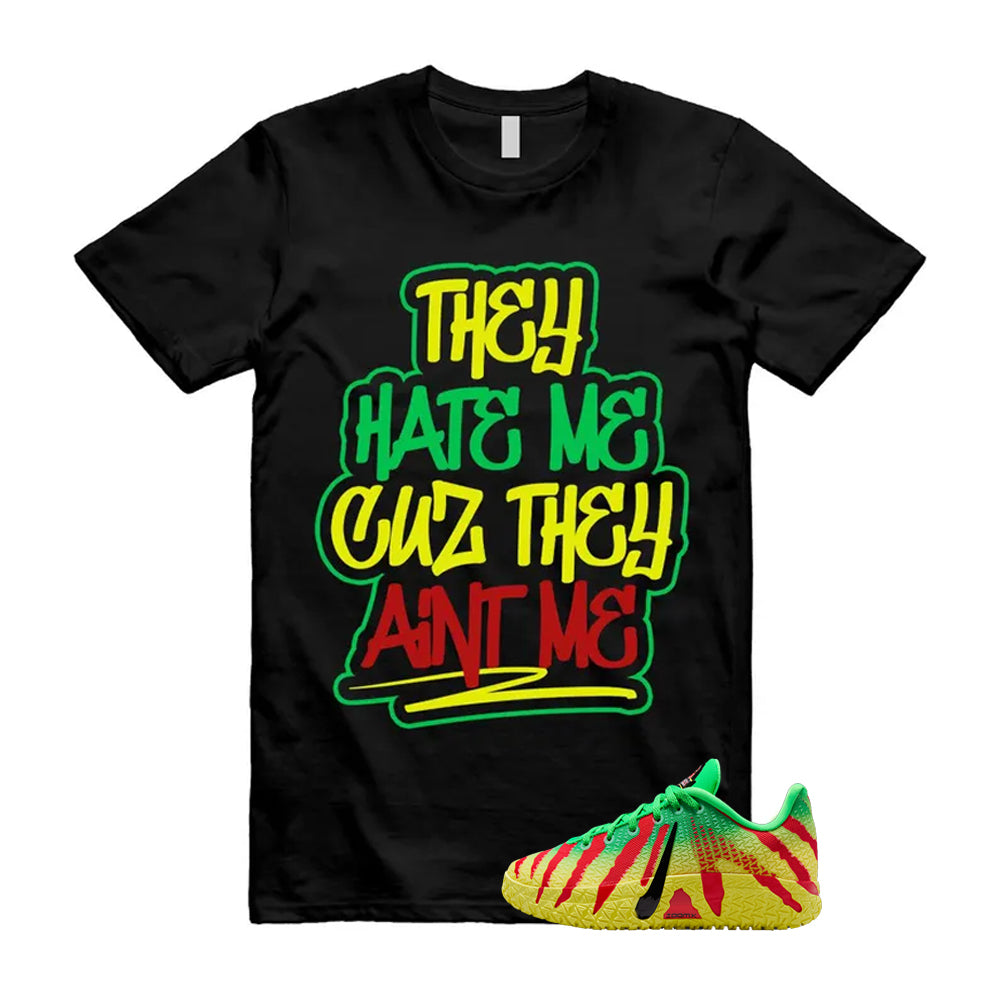 Ja 3 Explorer Green Spark Black University Red Dynamic Yellow 2026 Shirt To Match They Hate Me T-Shirt