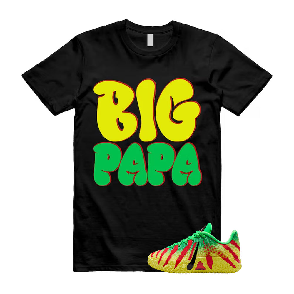 Ja 3 Explorer Green Spark Black University Red Dynamic Yellow 2026 Shirt To Match Big Papa T-Shirt