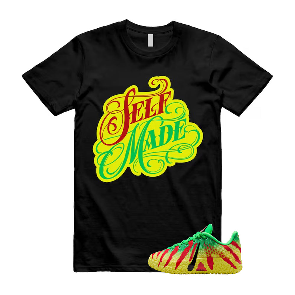 Ja 3 Explorer Green Spark Black University Red Dynamic Yellow 2026 Shirt To Match Self Made T-Shirt