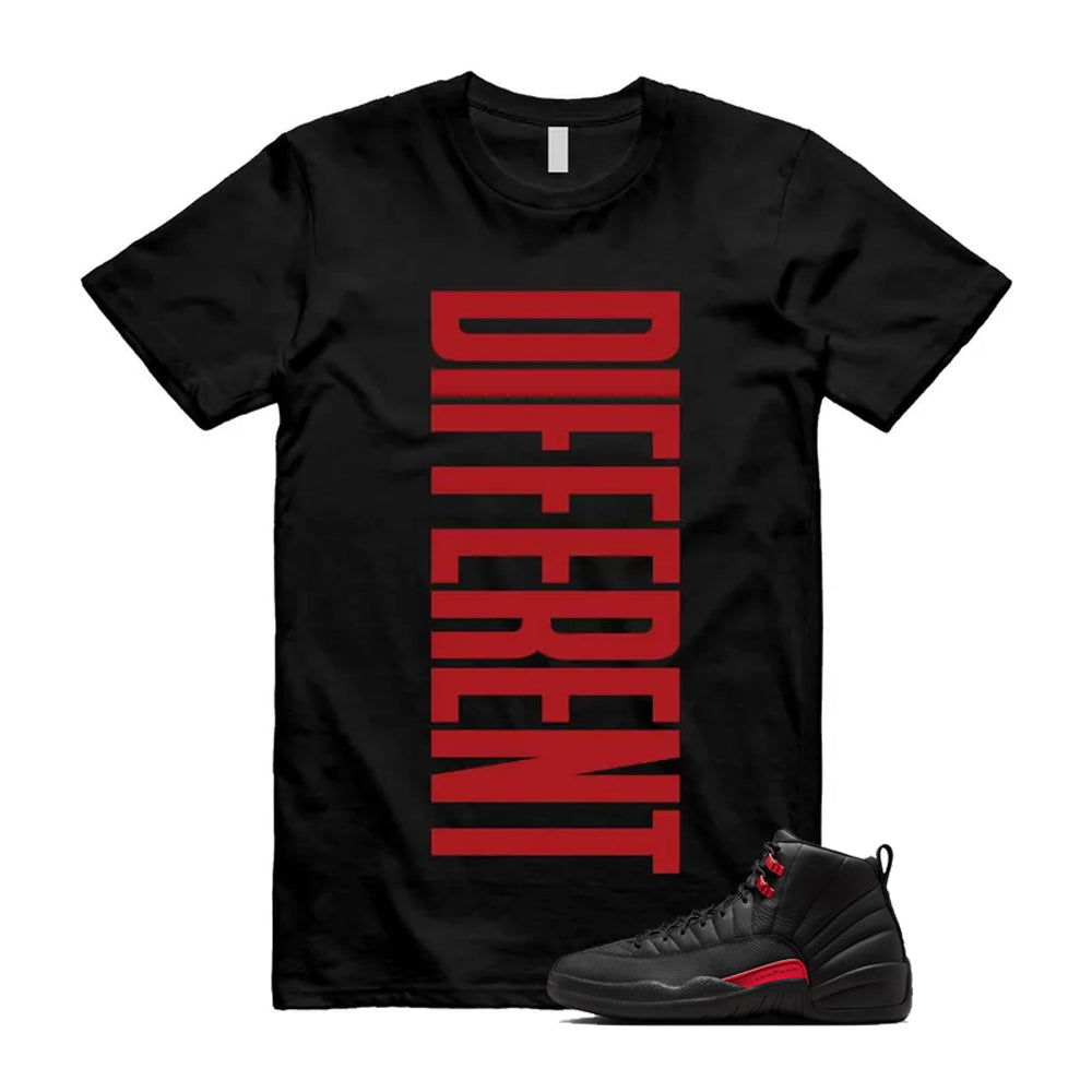 12 Bloodline in Black Varsity Red Shirt To Match Different T-Shirt 2026