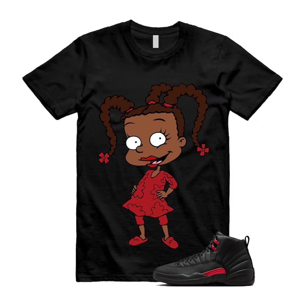 12 Bloodline in Black Varsity Red Shirt To Match Susie T-Shirt 2026