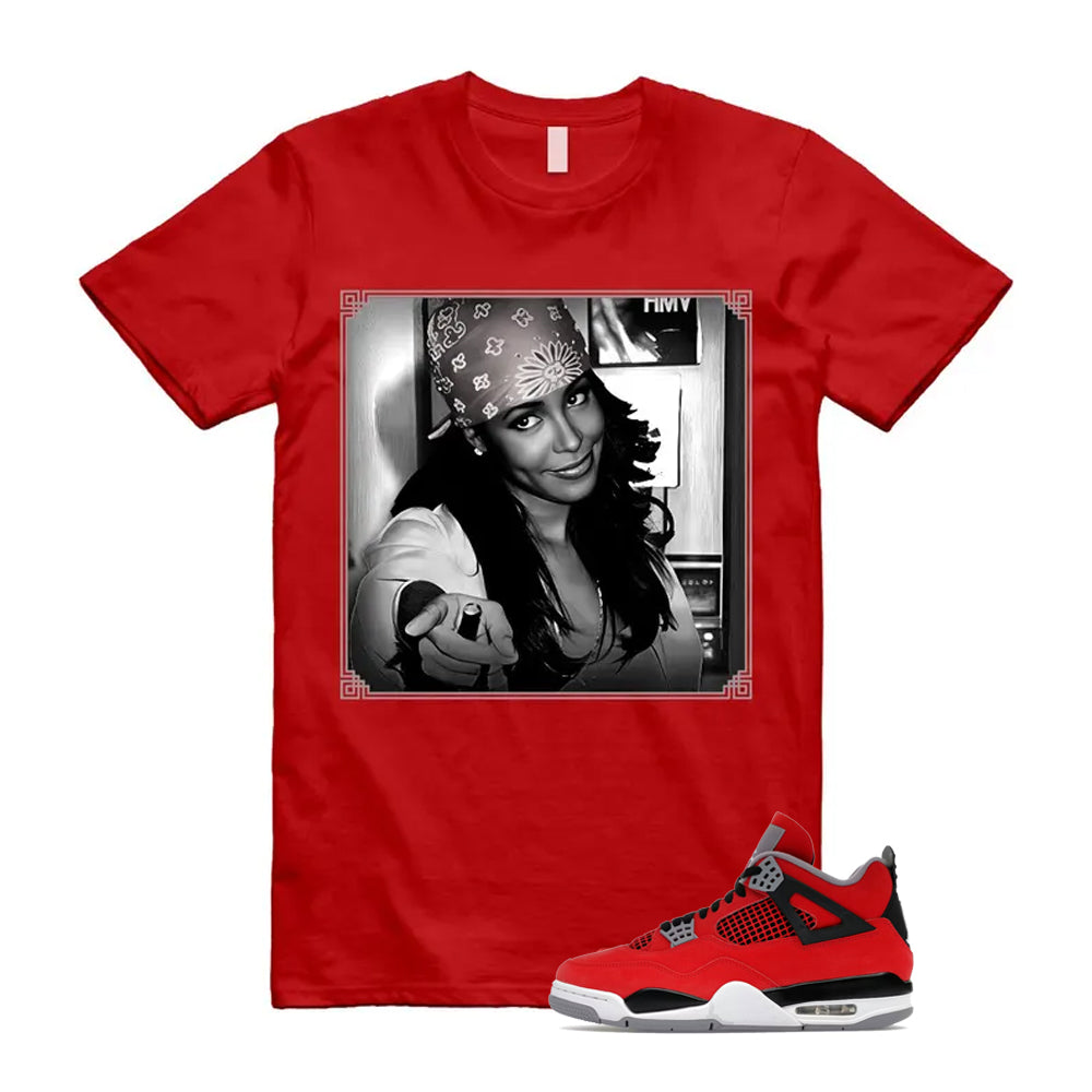 4 Toro Bravo Fire Red White Black Cement Grey 2026 Shirt To Match Liyah T-Shirt
