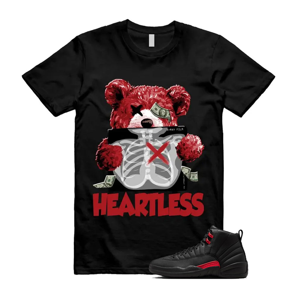 12 Bloodline in Black Varsity Red Shirt To Match Heartless T-Shirt 2026