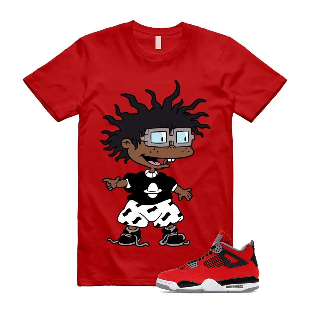 4 Toro Bravo Fire Red White Black Cement Grey 2026 Shirt To Match Chuckie T-Shirt