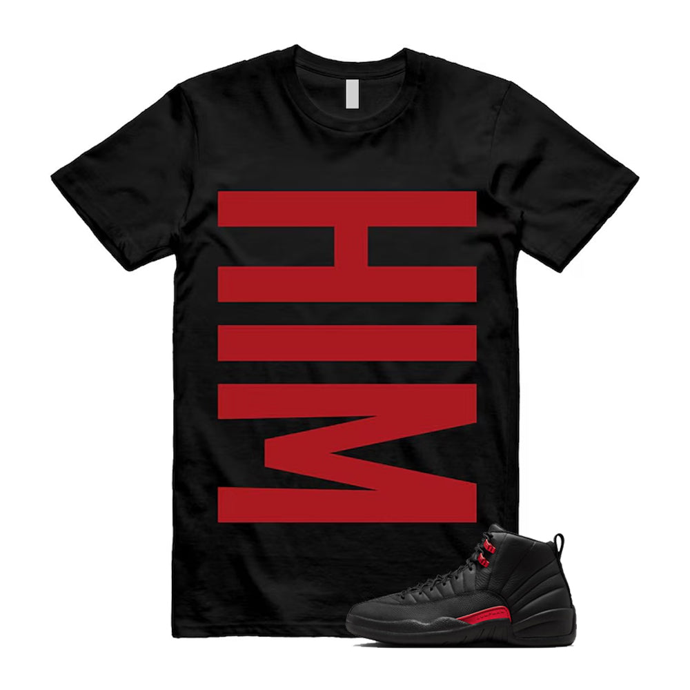 12 Bloodline in Black Varsity Red Shirt To Match Him T-Shirt 2026