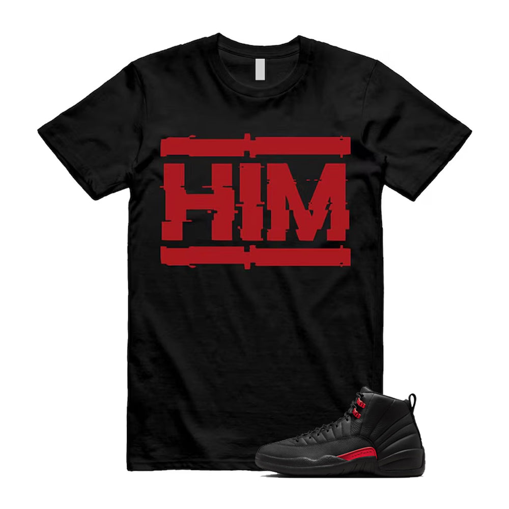 12 Bloodline in Black Varsity Red Shirt To Match Him T-Shirt 2026